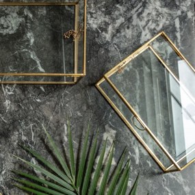 Šperkovnica GRAZIA zlatá 20x12x5 cm