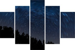 Obraz nočnej oblohy (150x105 cm)
