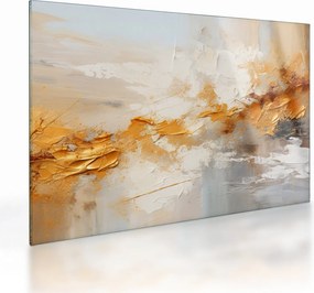 Sklenený obraz - Zlatá textúra (70x50 cm)