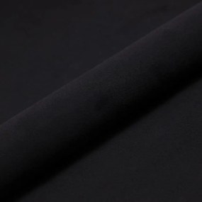 Plyšové kreslo v tvare lopty – čierne, pohodlné, moderné Veľkosť: XL
