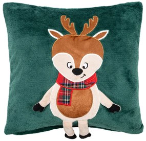 4Home Vianočná obliečka na vankúšik Reindeer, 40 x 40 cm