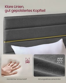 Čalúnená posteľ 90 cm RMB502GN01