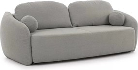 Rozkladacia pohovka Latina - sivé buklé Lambi 11