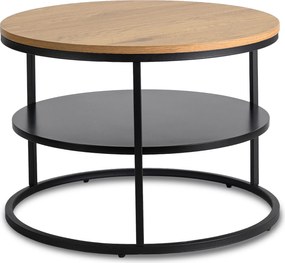 PROXIMA.store - Nadčasový okrúhly konferenčný stolík BEST FARBA: čierna