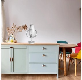 ONLI - Stolná lampa SERENA 1xE14/6W/230V biela 38 cm