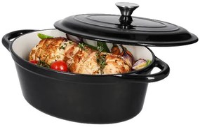 Silvercrest®  Liatinový pekáč, 4,8 l (čierna)  (100393103)