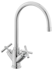 Paffoni Cruz umývadlová batéria s výpusťou chróm QTV077