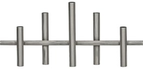 House Doctor Kovový svietnik Maxi Antique Silver 45 cm