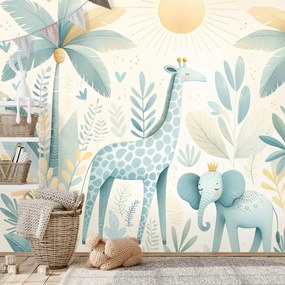 Tapeta roztomilé zvieratká v džungli