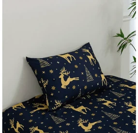 Plachta a obliečka na vankúš GOLDEN DEER Rozmer: 50 x 70 cm | 140 x 240 cm
