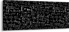 Obraz - Matematika (120x50 cm)