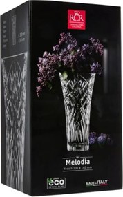 KRIŠTÁĽOVÁ VÁZA RCR MELODIA 300MM