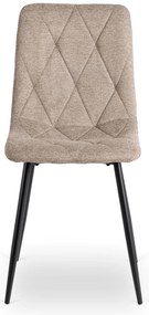 PROXIMA.store - Čalúnená jedálenská stolička ROBIN 2 FARBA: čierna