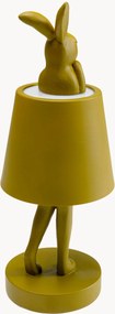 Malá prenosná stmievateľná dizajnová stolová LED lampa Rabbit