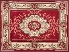 TA Koberec F744A ČERVENÝ ATLAS PP Rozmer: 80x150 cm