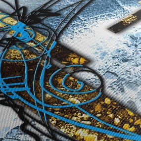 Abstraktný obraz (150x105 cm)