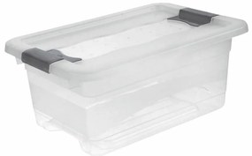 Úložný box Crystal transparentný