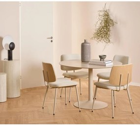 Krémová jedálenská stolička Owen – Actona
