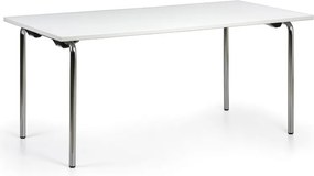 Skladací stôl SPOT, 160x80 cm, biela