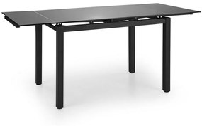 Jedálenský set Jasper 4+1, sivá / čierna