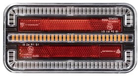 LED Združené svetlo s dynamickým blinkrom LED/12-24V IP65