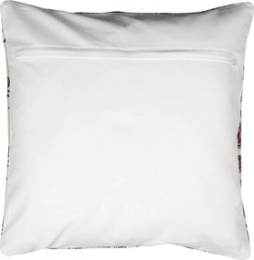 Režná bavlnená obliečka na vankúš s kvetmi - 50*50 cm