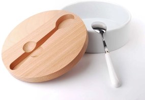 Porcelánová cukornička Basic White, (fi)14,5 cm