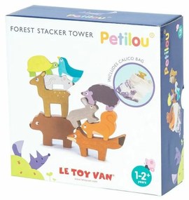 Le Toy Van Petilou Skladacia veža zvieratká