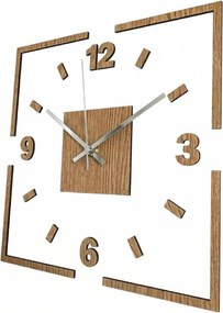 Tiché štvorcové hodiny do obývačky, spálne aj kancelárie| SENTOP IA-226-S