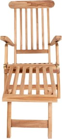 Ležadlo z teakového dreva House Nordic Arrecife