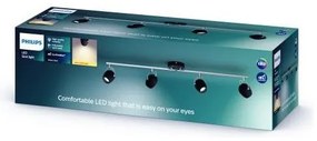 Philips 50614/30/P0 - LED Bodové svietidlo RIVANO 4xLED/4,3W/230V