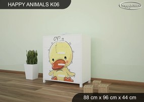 Detská komoda ZVIERACIE KAMARÁTI - TYP 6