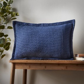 Bavlnený dekoračný vankúš 30x50 cm Jaipur Chunky Waffle – Pineapple Elephant