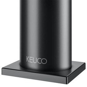 KEUCO IXMO Soft páková umývadlová batéria bez odtokovej súpravy, výška výtoku 53 mm, čierna matná, 59504372100