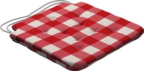 Sedák Oliver farba produktu červená látka vzorované