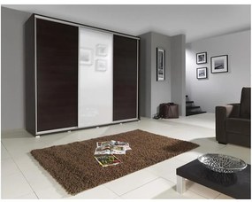 Skriňa Penelopa Venge so zrkadlom 255 cm