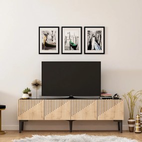 TV stolík Draw Sapphire Oak
