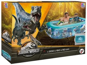 Jurassic World Rodinný bazén, 200 x 150 x 50 cm  (100373712)