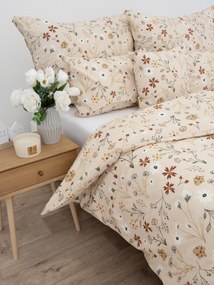 Bavlnené obliečky Renforcé - Vanessa béžová