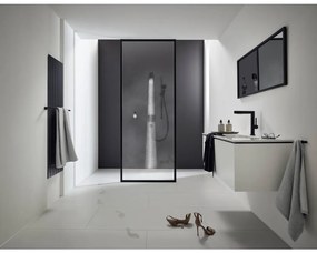 Hansgrohe AddStoris - Držiak na uterák, matná čierna 41747670