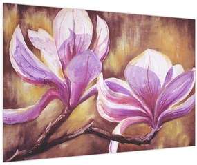 Obraz - Kvety magnólie (90x60 cm)