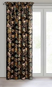 ZATEMŇOVACÍ ZÁVES NA PÁSKE MAROKO 140X270 CM VZOROVANÁ