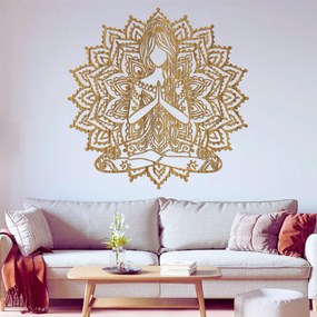 Mandala na stenu  žena – symbol pokoja a harmónie | SENTOP HDF0511
