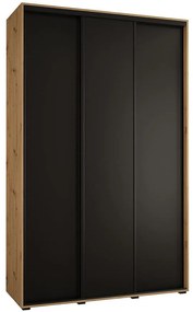 Skriňa 45 Canaris 1 150 artisan/čierna/čierna