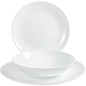 Bormioli Rocco 18-dielna jedálenská súprava Coconut