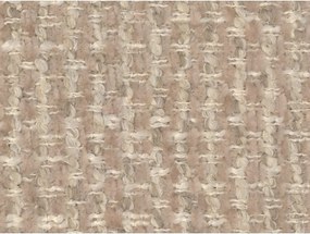 Sivobéžová čalúnená dvojlôžková posteľ s úložným priestorom s roštom 200x200 cm Solange – Micadoni