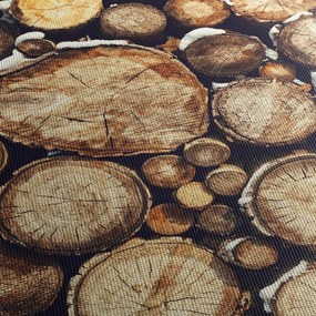 Obraz - Drevo v snehu (90x60 cm)