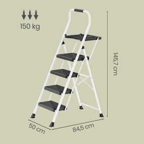 Skladacie oceľové schodíky GSLB35204WZ01