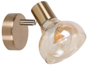 Rabalux 5546 - Nástenné svietidlo HOLLY 1xE14/40W/230V zlatá