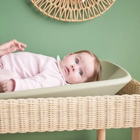 Nattou - Prebaľovacia podložka SOFTY 50x70 cm zelená